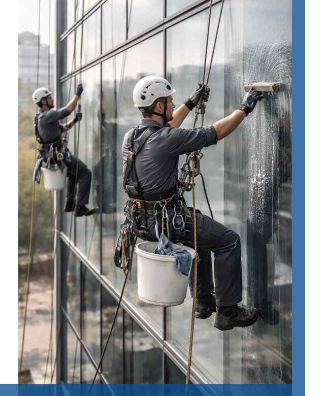 Мойка сплошного остекления в Волгодонске, заказать от 328 р.| ВЫСОТНИК-Вгн