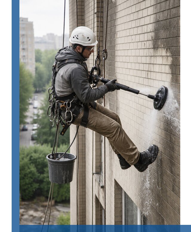 Очистка фасада от копоти в Волгодонске профессионально и безопасно