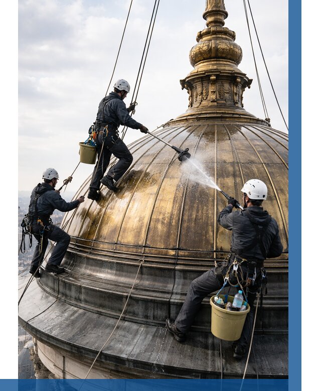Мойка куполов и шпилей в Волгодонске от 8754 р. - заказать | ВЫСОТНИК-Вгн
