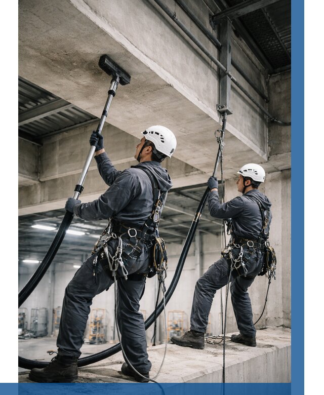 Обеспыливание потолочных конструкций в Волгодонске от 274 р. |ВЫСОТНИК-Вгн