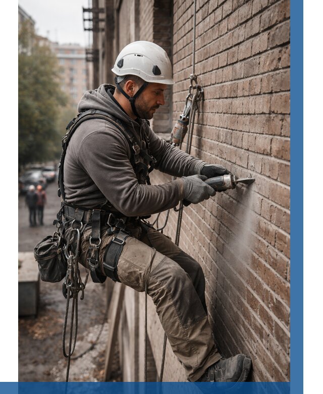 Расшивка кирпичных швов в Волгодонске от 657 р. | ВЫСОТНИК-Вгн