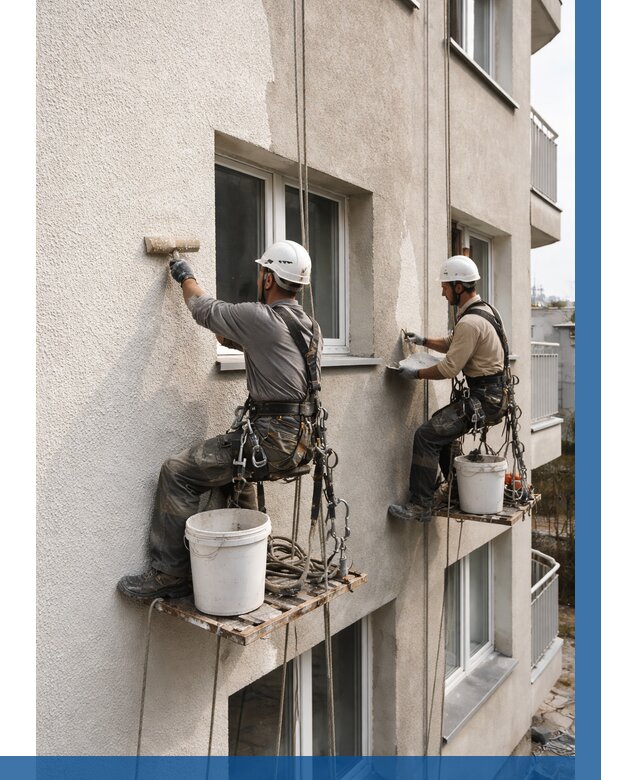 Нанесение короеда на фасад в Волгодонске от 492 р. | ВЫСОТНИК-Вгн