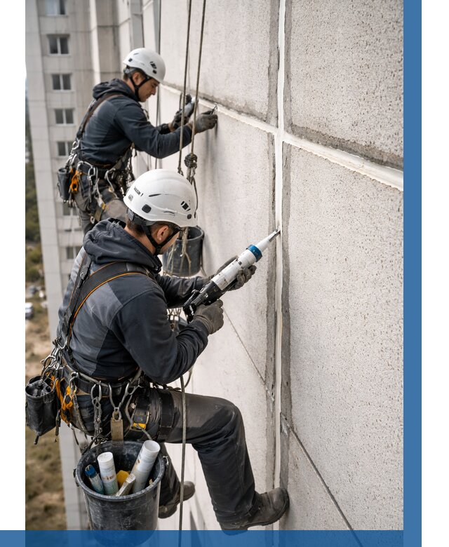 Герметизация межпанельных швов в Волгодонске от 766 р. | ВЫСОТНИК-Вгн