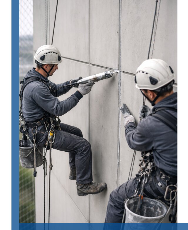 Первичная герметизация швов фасадов и кровель в Волгодонске