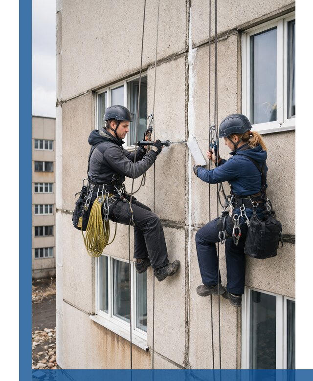 Герметизация межпанельных швов тёплым швом в Волгодонске