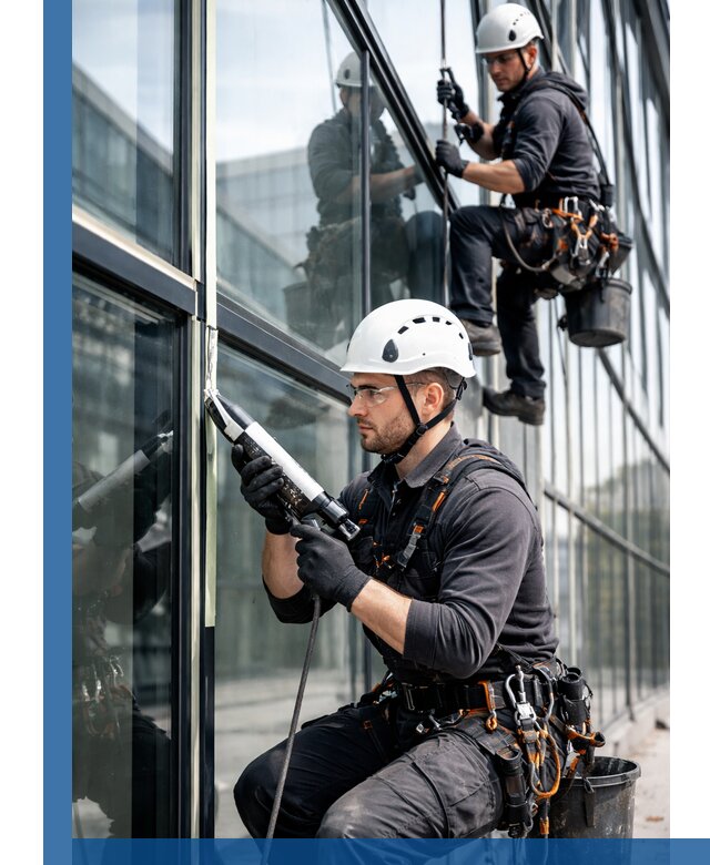 Герметизация витражных швов в Волгодонске для зданий и фасадов