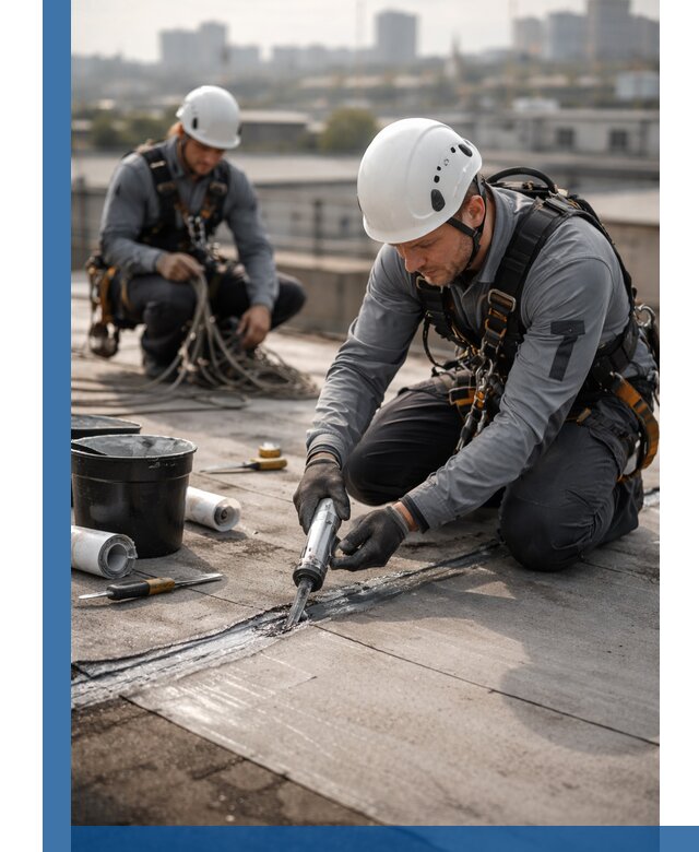 Аварийное и капитальное устранение протечек кровли в Волгодонске