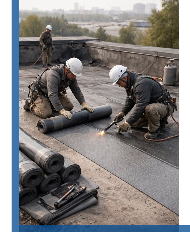 Монтаж мягкой кровли в Волгодонске профессионально и надежно