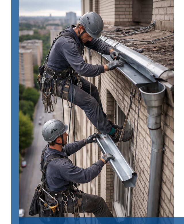Ремонт водосточных желобов в Волгодонске, быстро и качественно