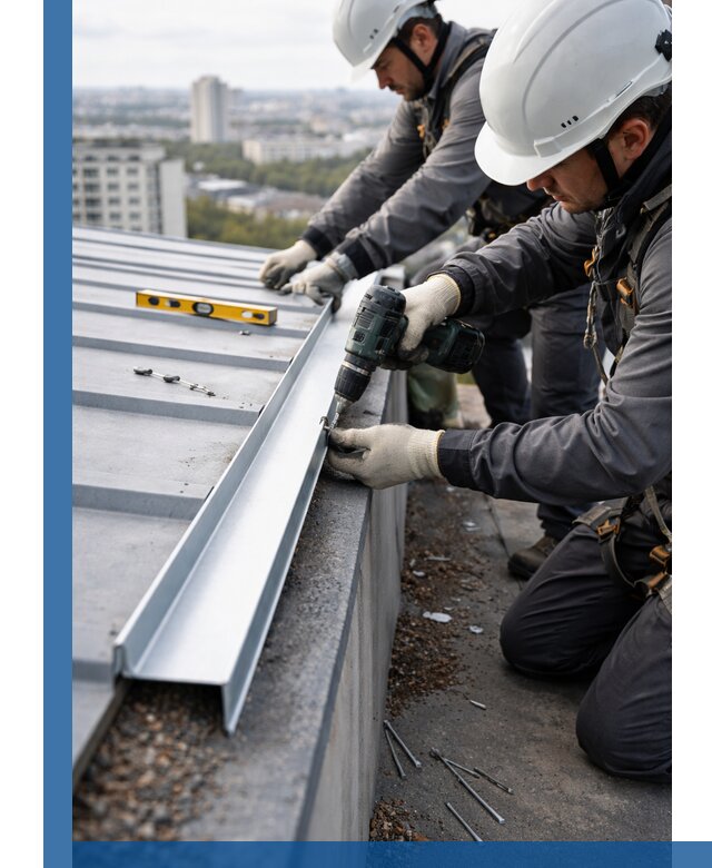 Монтаж капельника на кровле в Волгодонске с гарантией качества