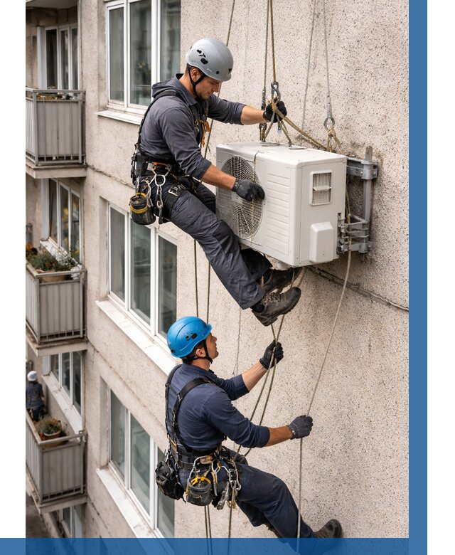 Перенос внешнего блока кондиционера в Волгодонске от 9849 р.| ВЫСОТНИК-Вгн