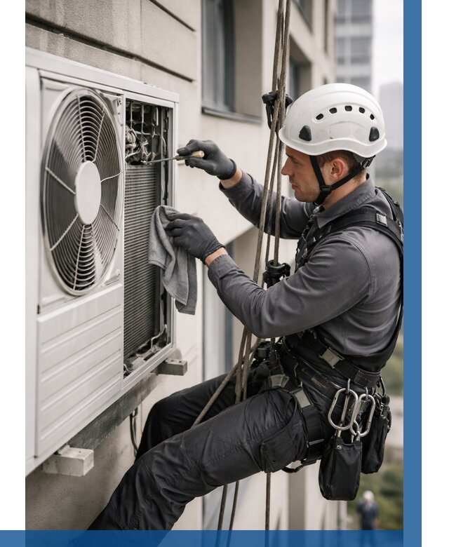 Обслуживание внешнего блока кондиционера в Волгодонске от 2955 р.ВЫСОТНИК-Вгн