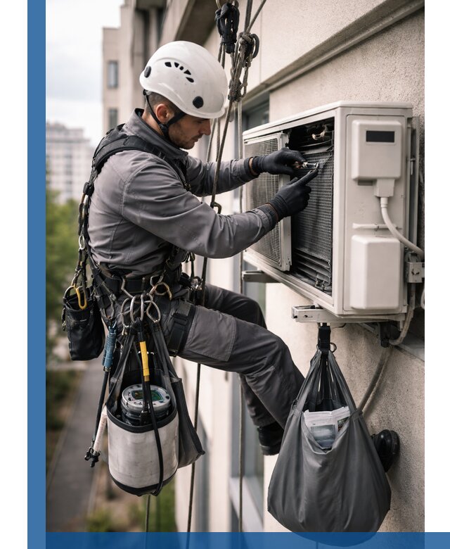 Обслуживание внешнего блока кондиционера в Волгодонске профессионально