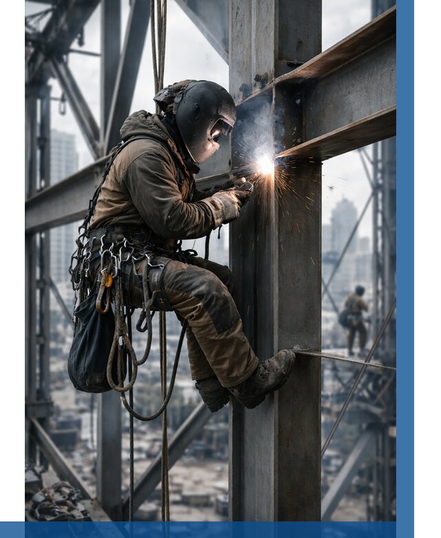 Высотные сварочные работы в Волгодонске от 3830 р. | ВЫСОТНИК-Вгн