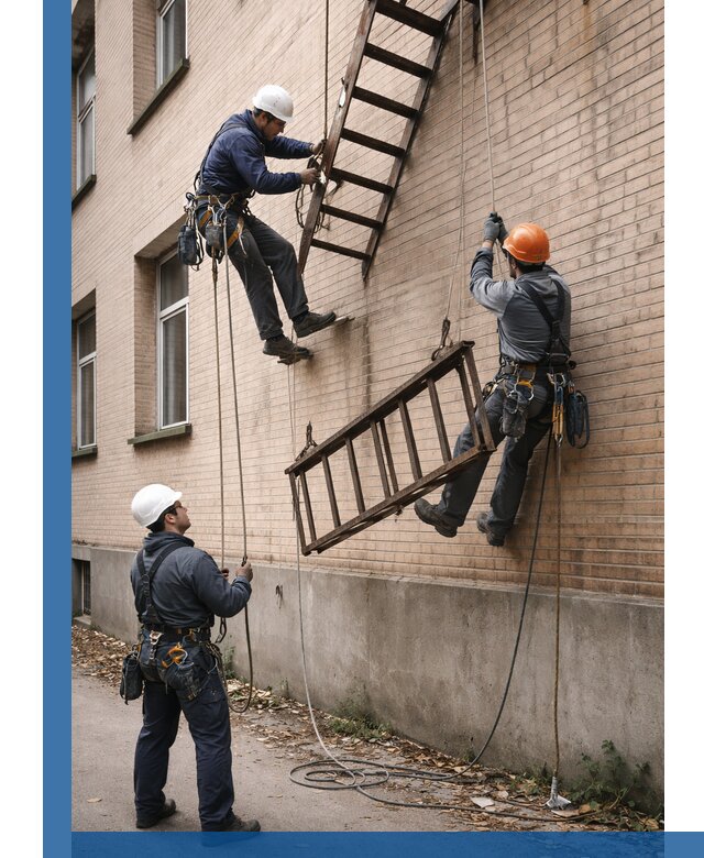 Демонтаж пожарной лестницы в Волгодонске быстро и безопасно