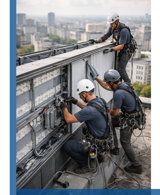 Профессиональное обслуживание крышной рекламы в Волгодонске под ключ