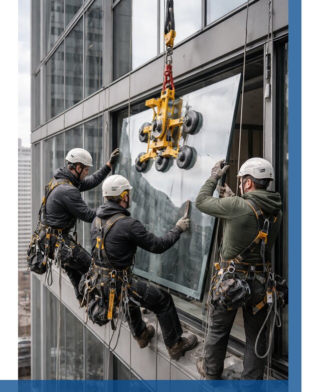 Фасадное остекление зданий под ключ в Волгодонске от 10943 р. | ВЫСОТНИК-Вгн