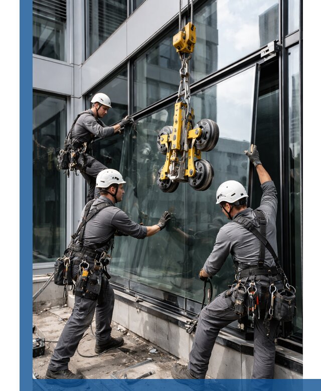 Структурное остекление фасадов в Волгодонске монтаж и обслуживание