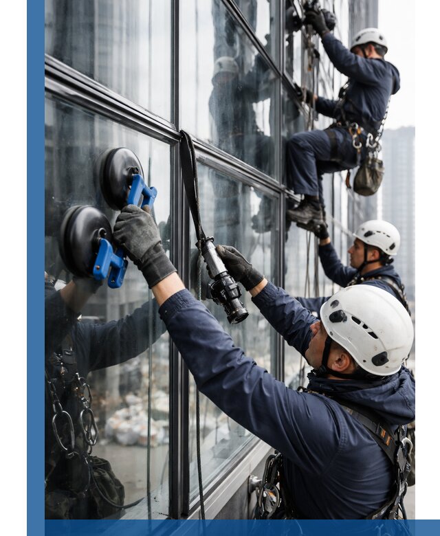 Радиусное остекление фасадов под ключ в Волгодонске с гарантиями