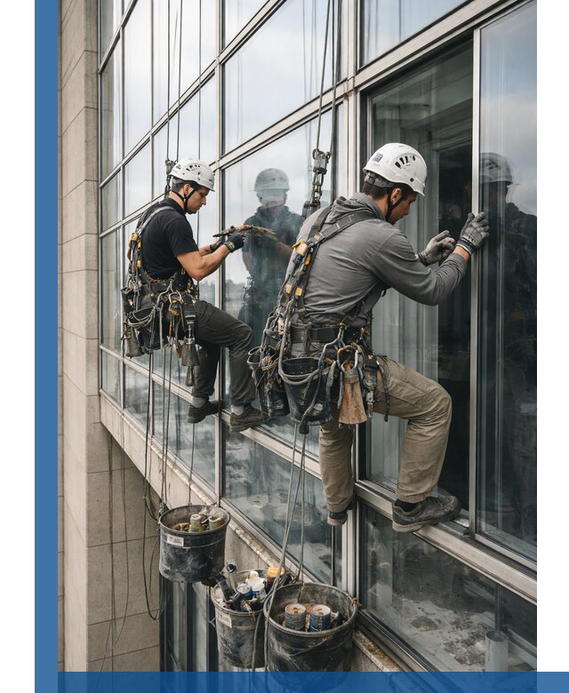 Ремонт витражных конструкций и фасадного остекления в Волгодонске