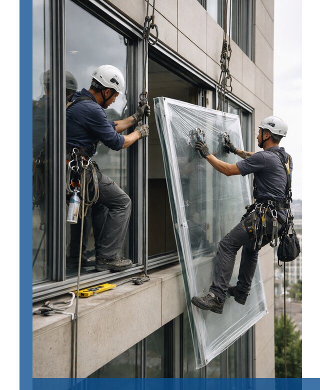 Профессиональная замена стекла в витраже в Волгодонске с гарантией