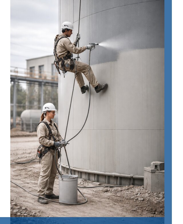 Покраска резервуаров в Волгодонске от 1313 р. | ВЫСОТНИК-Вгн — заказать