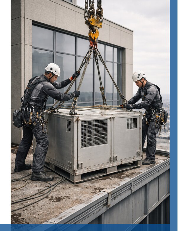 Такелажные работы на высоте в Волгодонске от 8754 р. | ВЫСОТНИК-Вгн