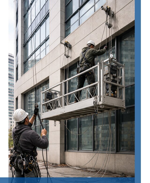 Монтаж и подъем фасадной люльки в Волгодонске от 13132 р. | ВЫСОТНИК-Вгн