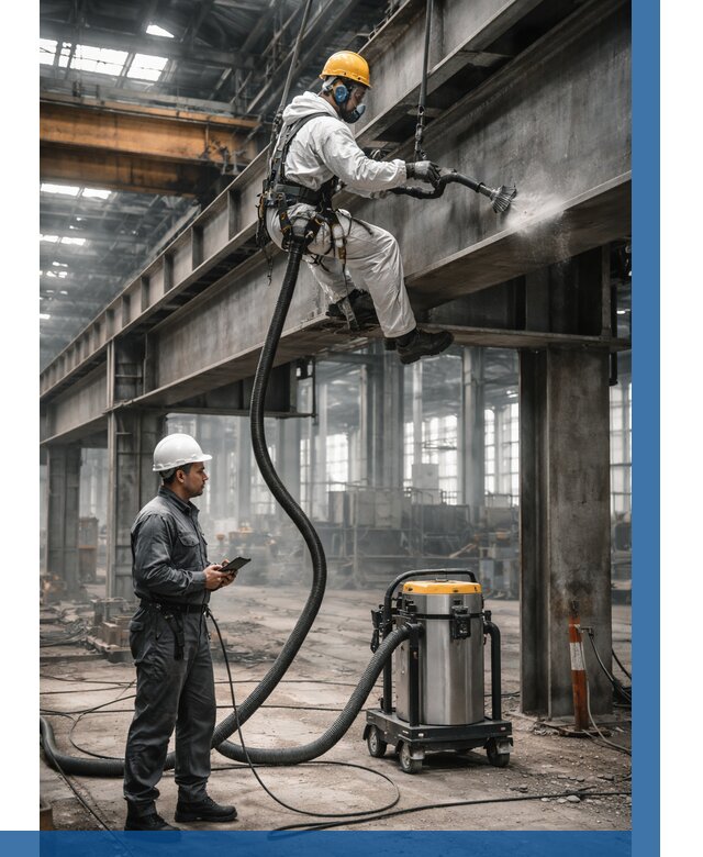 Обеспыливание конструкций в цехе в Волгодонске от 4596 р. | ВЫСОТНИК-Вгн