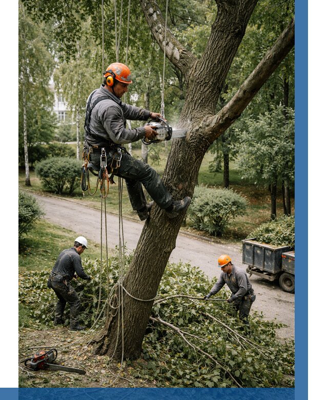 Кронирование деревьев в Волгодонске от 7113 р. | ВЫСОТНИК-Вгн