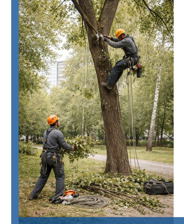 Санитарная обрезка деревьев в Волгодонске, профессионально и безопасно