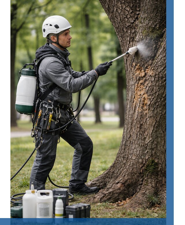 Обработка деревьев от вредителей в Волгодонске от 4924 р. | ВЫСОТНИК-Вгн