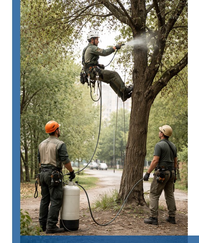 Обработка деревьев от вредителей в Волгодонске профессиональная защита