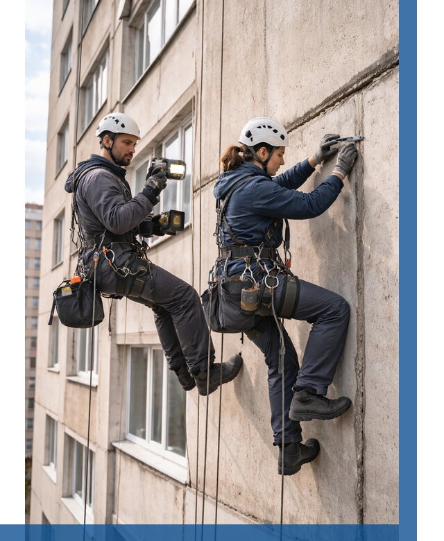 Обследование межпанельных швов в Волгодонске от 1970 р. | ВЫСОТНИК-Вгн